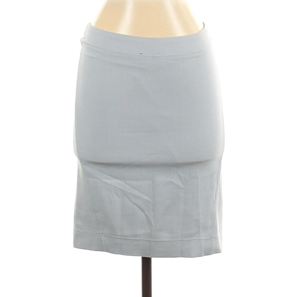 BCBGMAXAZRIA Skirt Gray Mini Stretch Wool Blend Women's Size XXS